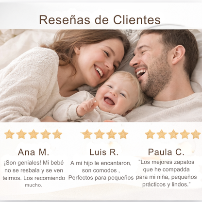 MiniSped™ Zapatitos Bebé Primeros Pasos Suela Suave