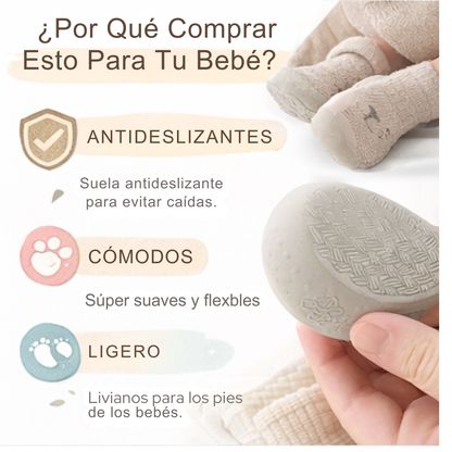 MiniSped™ Zapatitos Bebé Primeros Pasos Suela Suave